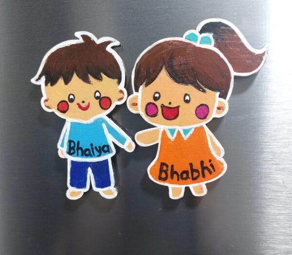 Hand-painted magnets