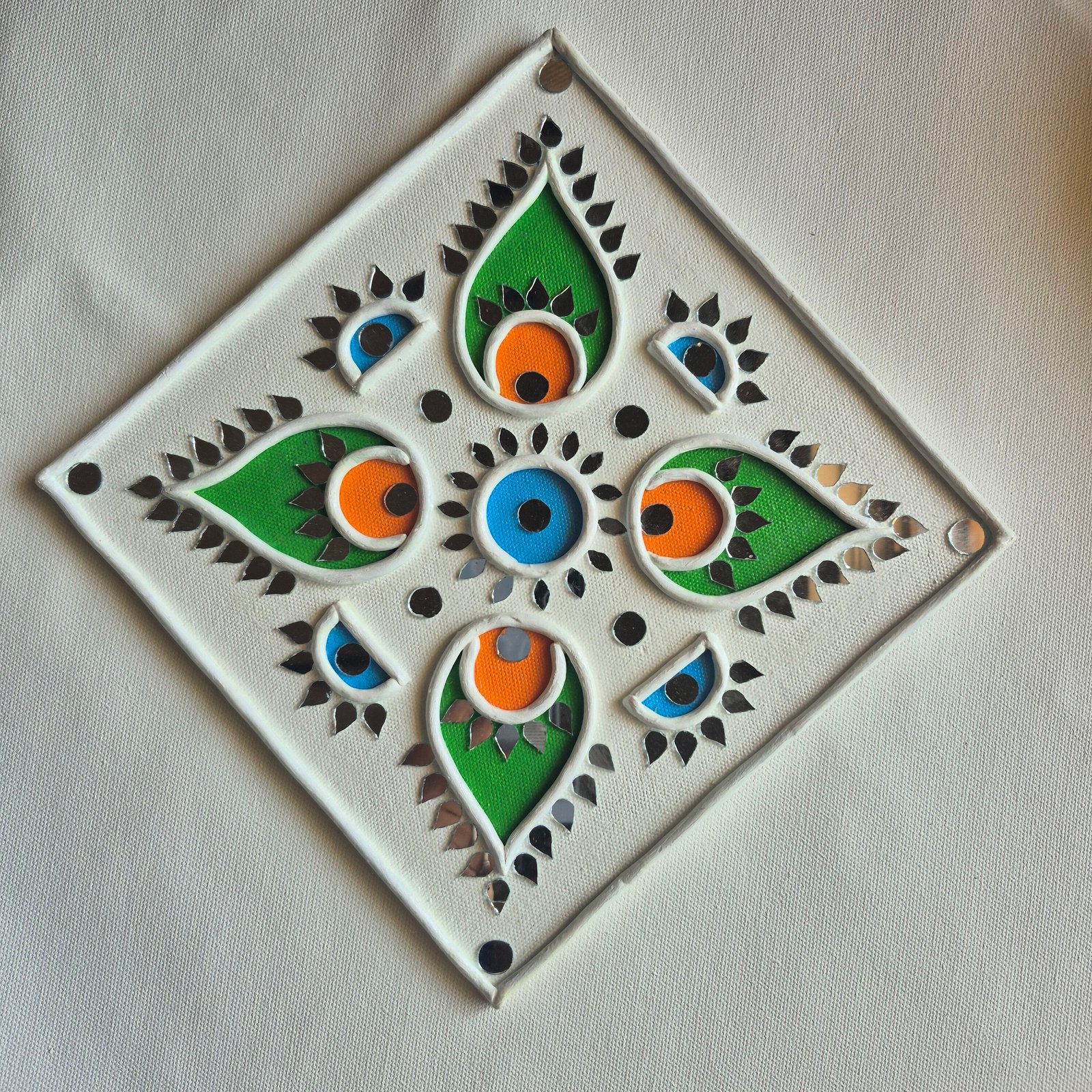 Mirror Art Mandala Decor Frame