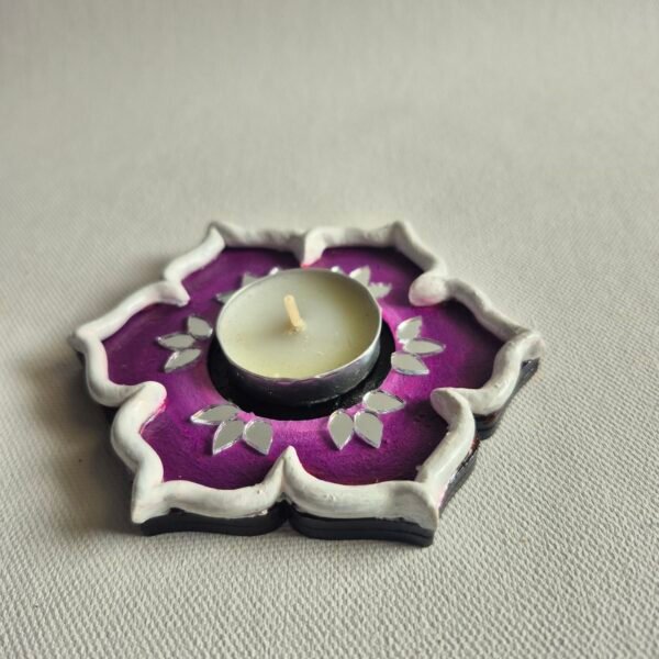 Royal Lotus Tea Candle Holder