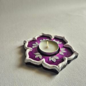 Royal Lotus Tea Candle Holder