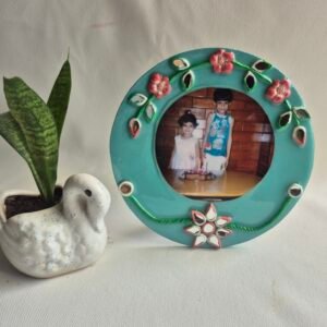 Floral Photo Decor Frame